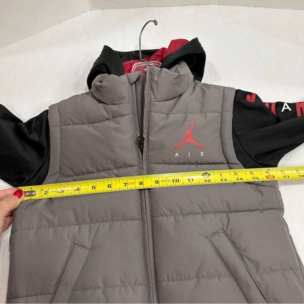 Boys Grey Nike Air Jordan Jacket
